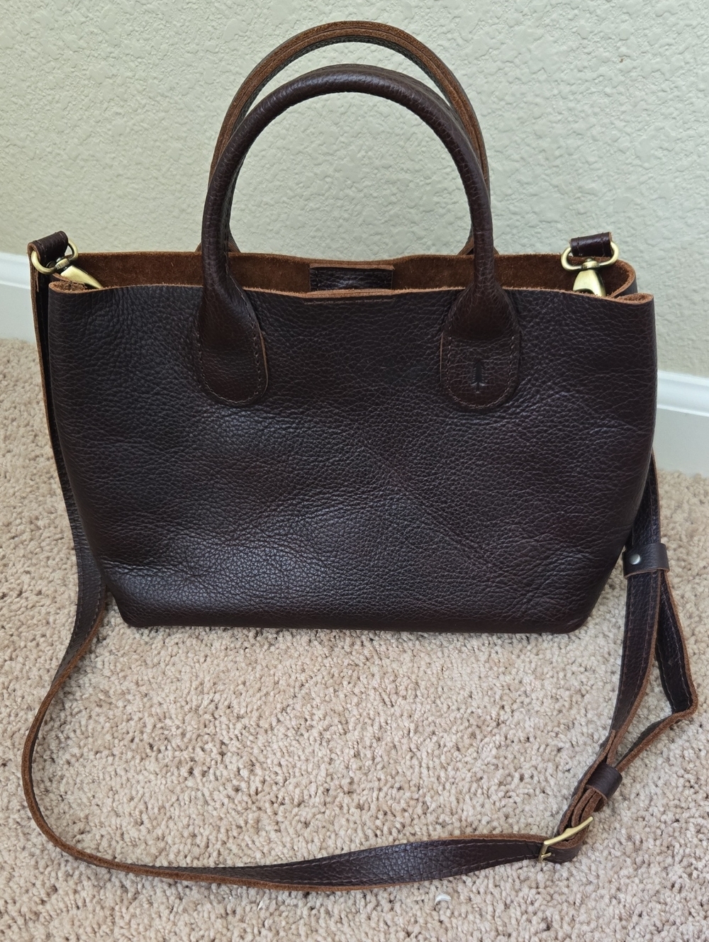 Portland Leather Large Raindrop-Coldbrew